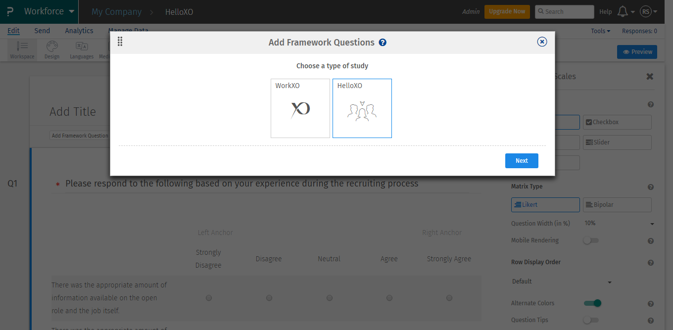 Survey Software Help Image