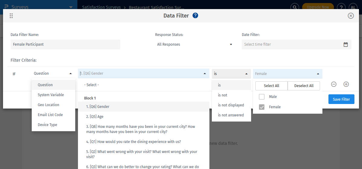 Survey Software Help Image