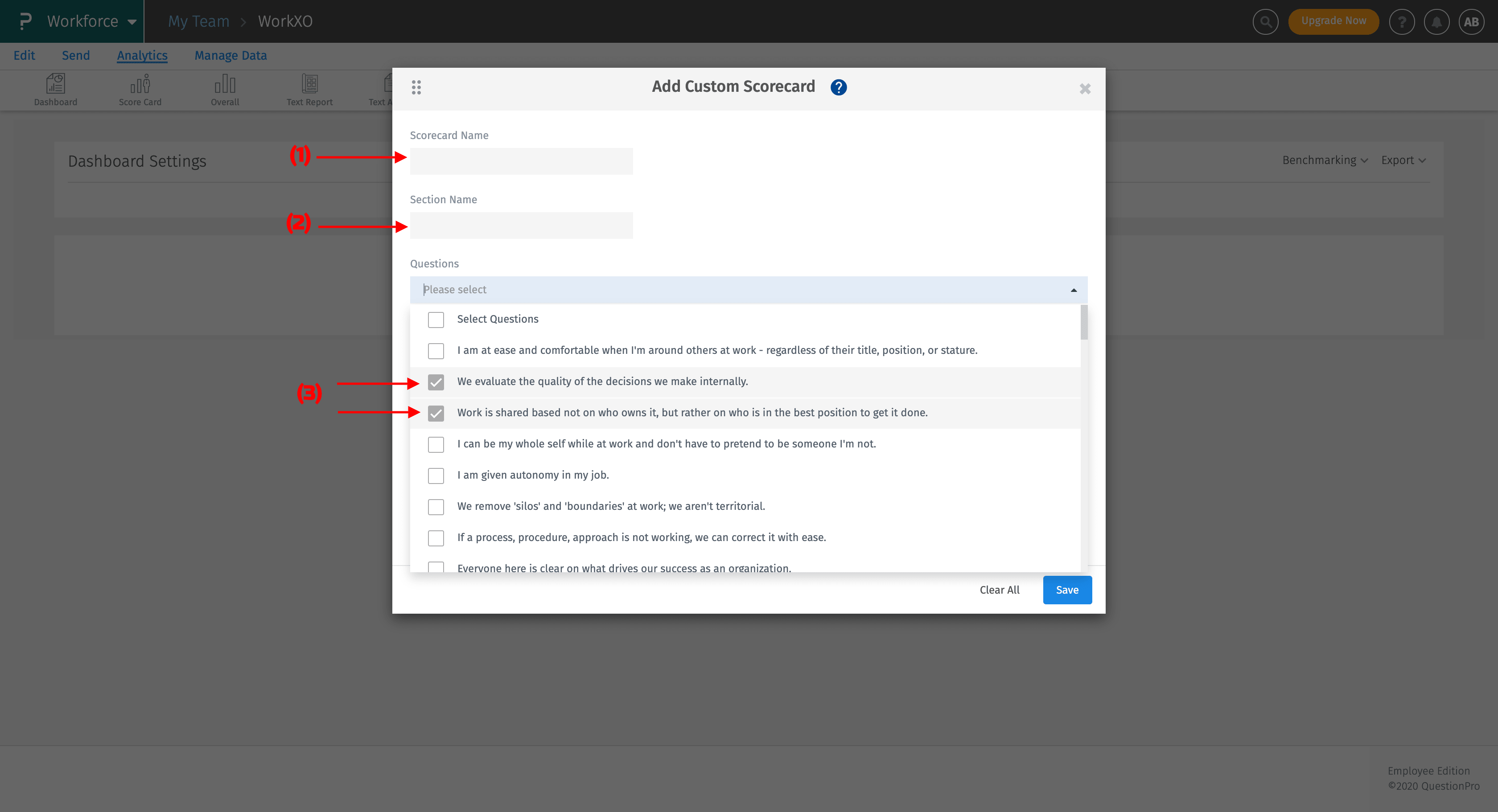 Survey Software Help Image