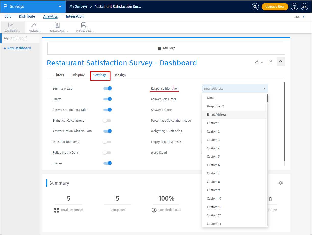 Survey Software Help Image