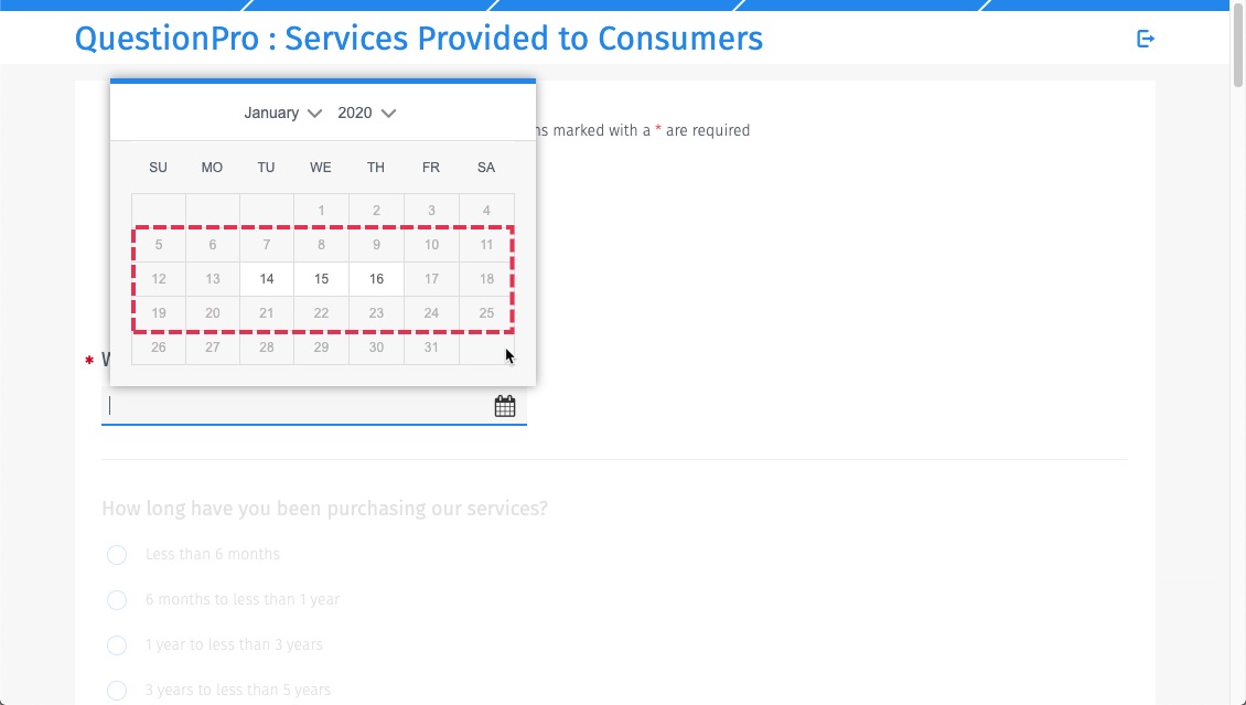 Survey Software Help Image