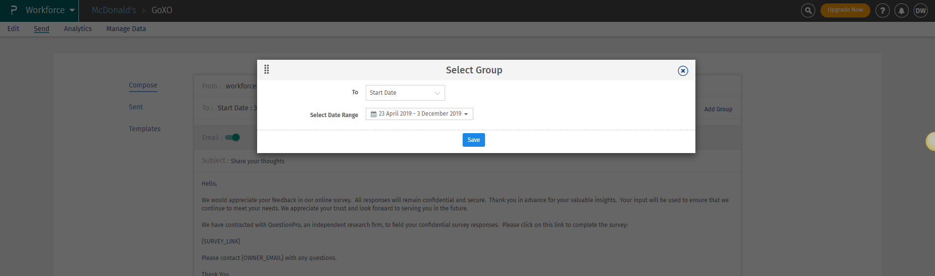 Survey Software Help Image
