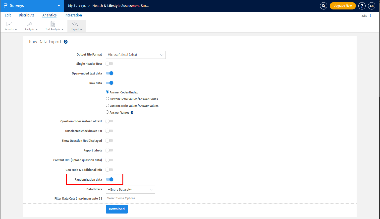 Survey Software Help Image