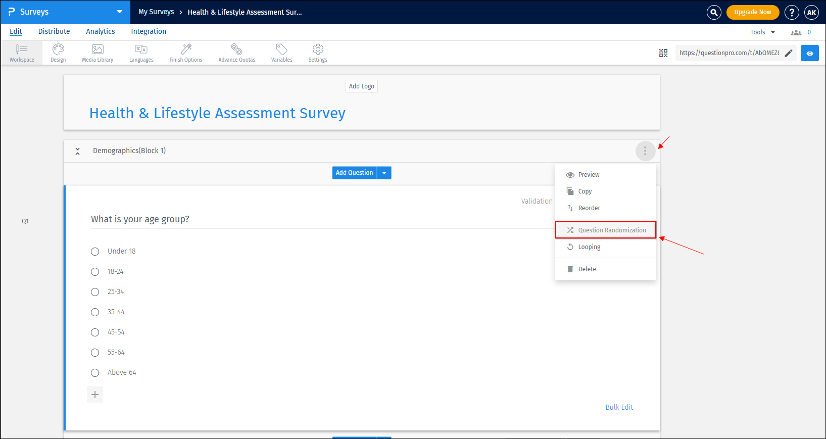 Survey Software Help Image