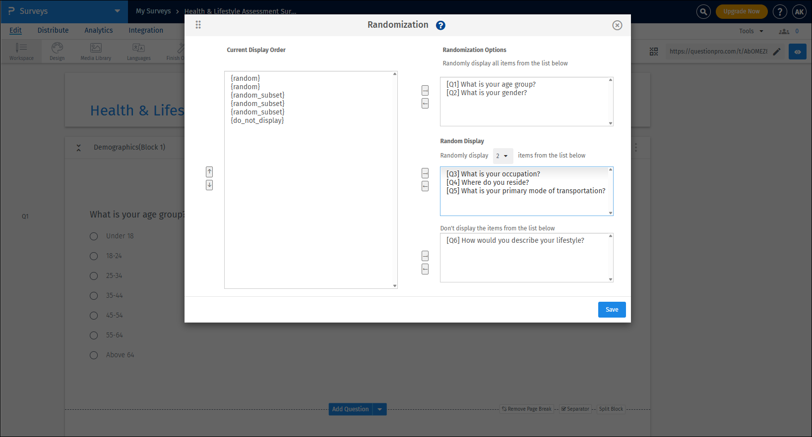 Survey Software Help Image