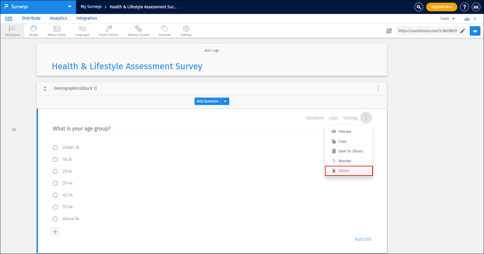 Survey Software Help Image