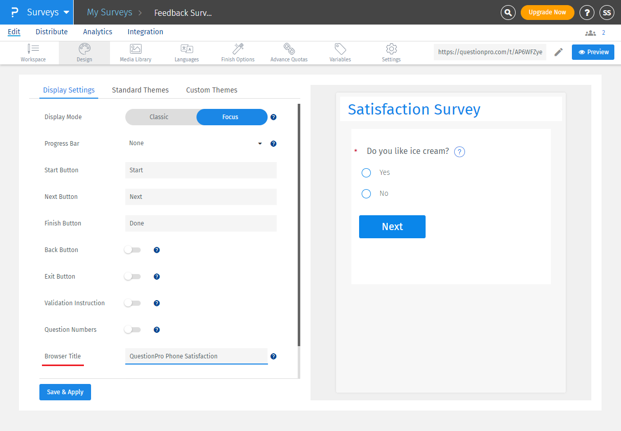 Survey Software Help Image