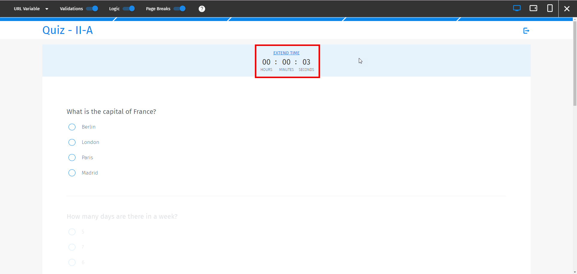 Survey Software Help Image