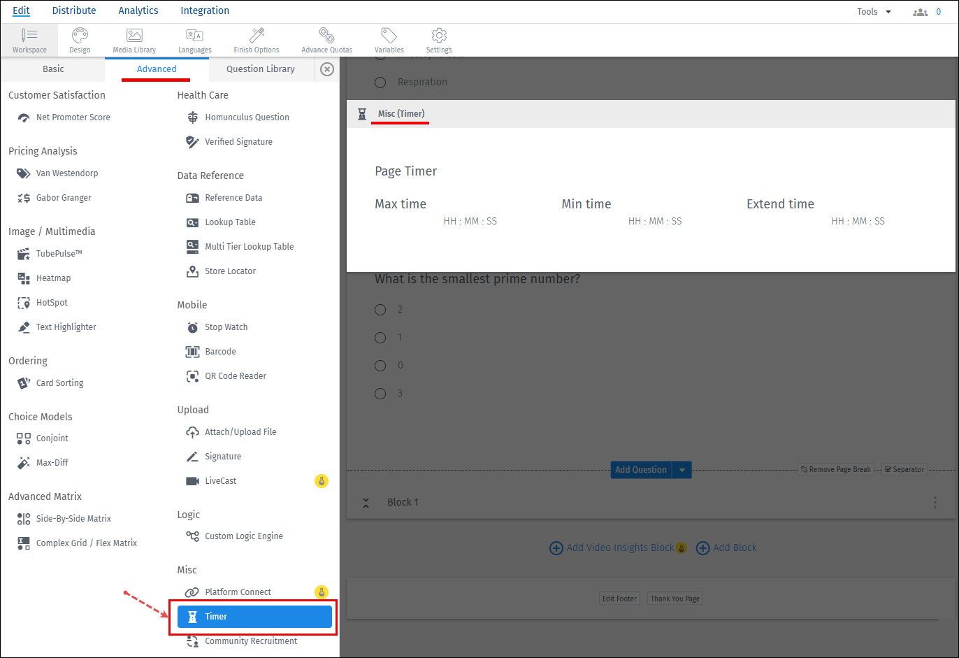 Survey Software Help Image