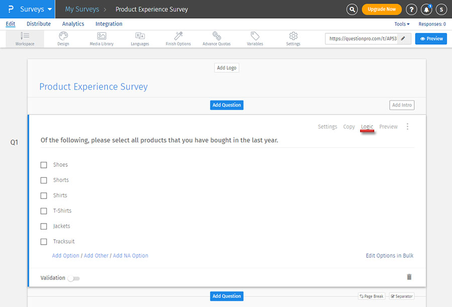 Survey Software Help Image