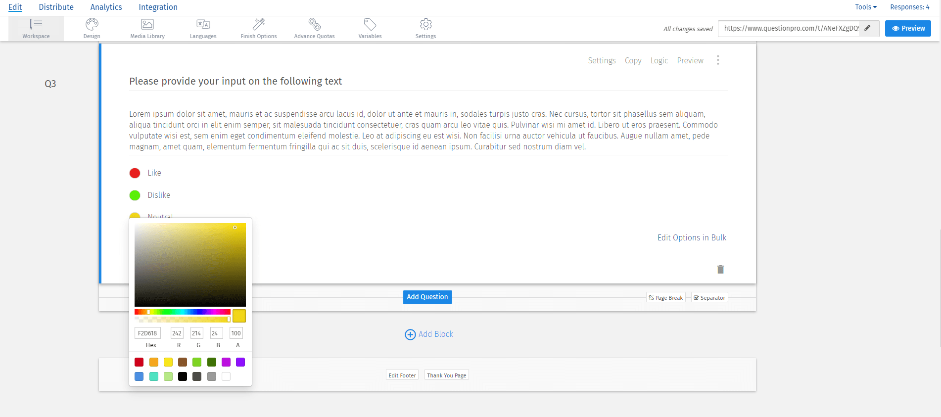 Survey Software Help Image