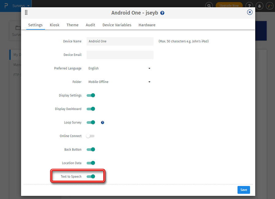 Survey Software Help Image