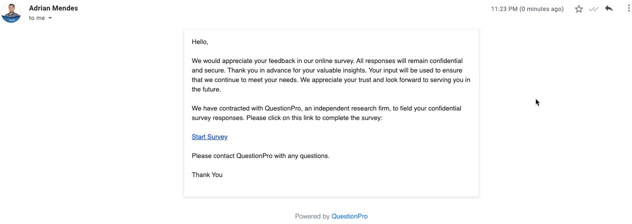 Respondent tracking, Track respondents in surveys