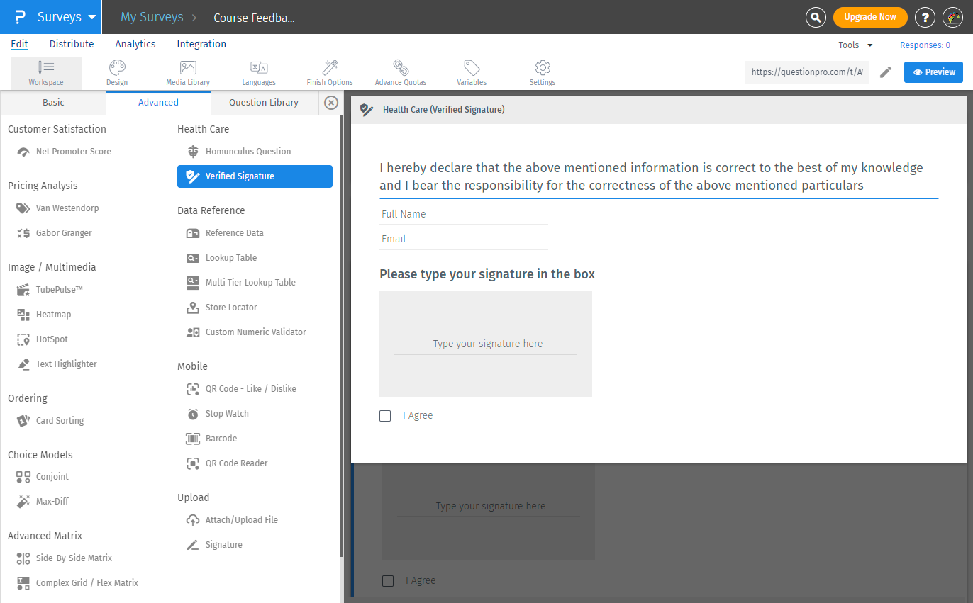 Survey Software Help Image