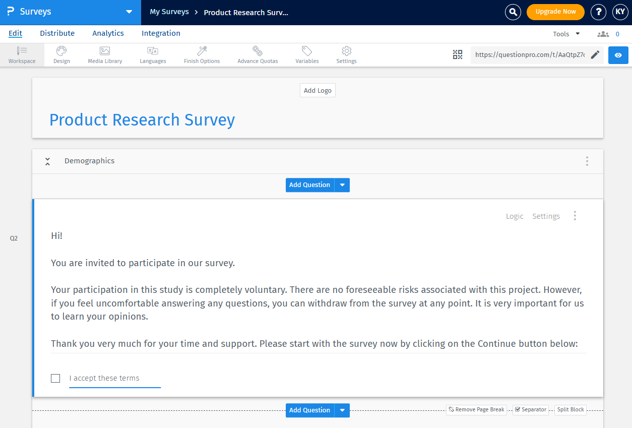 Survey Software Help Image