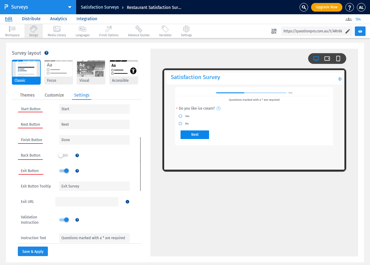 Survey Software Help Image
