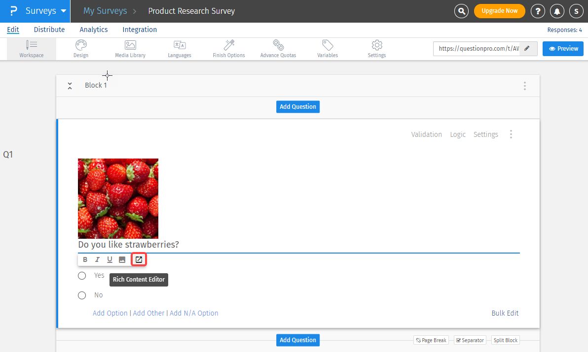 Survey Software Help Image
