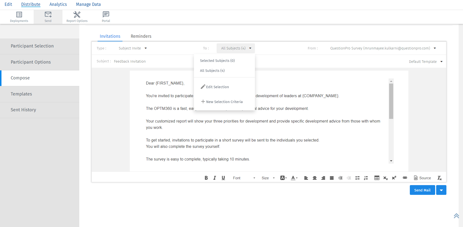 Survey Software Help Image