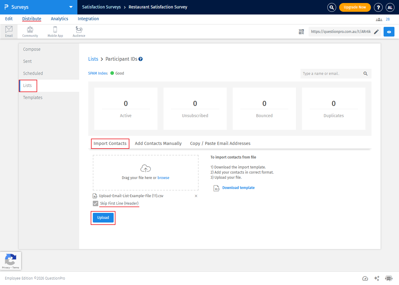 Survey Software Help Image