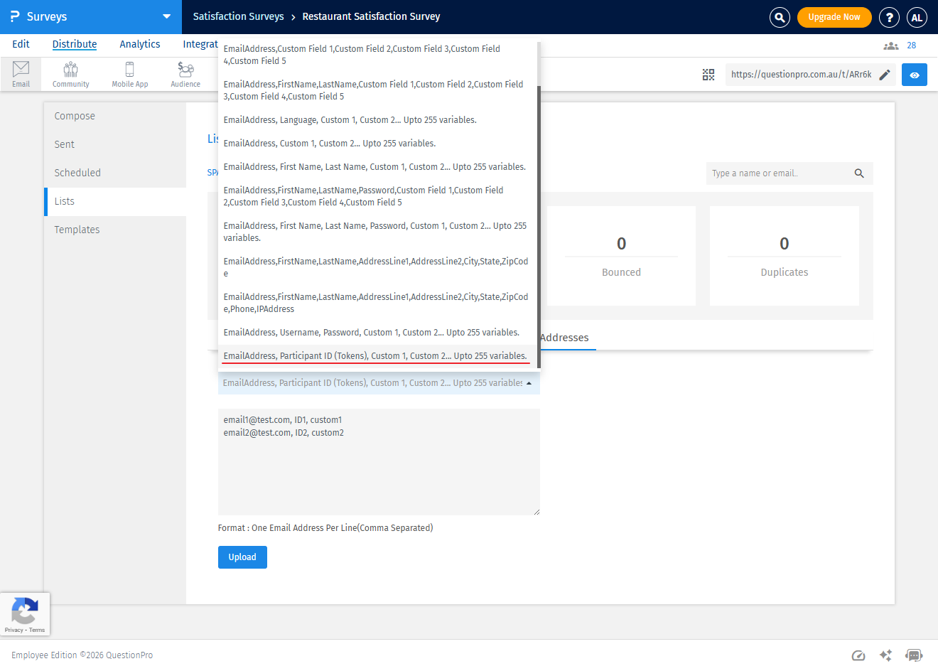Survey Software Help Image