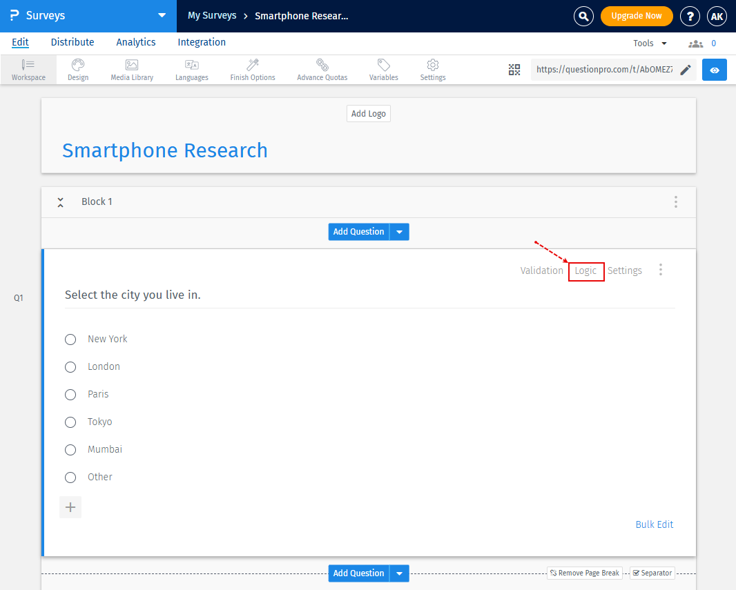 Survey Software Help Image