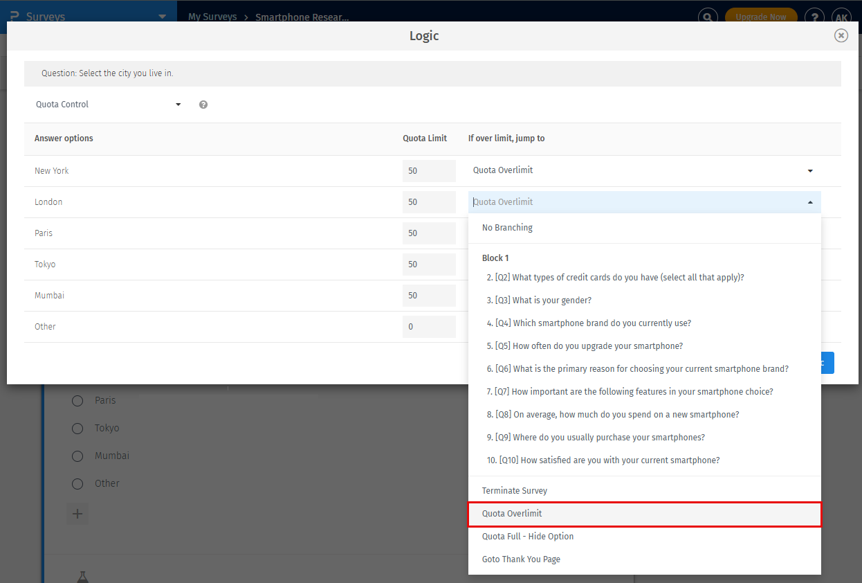 Survey Software Help Image