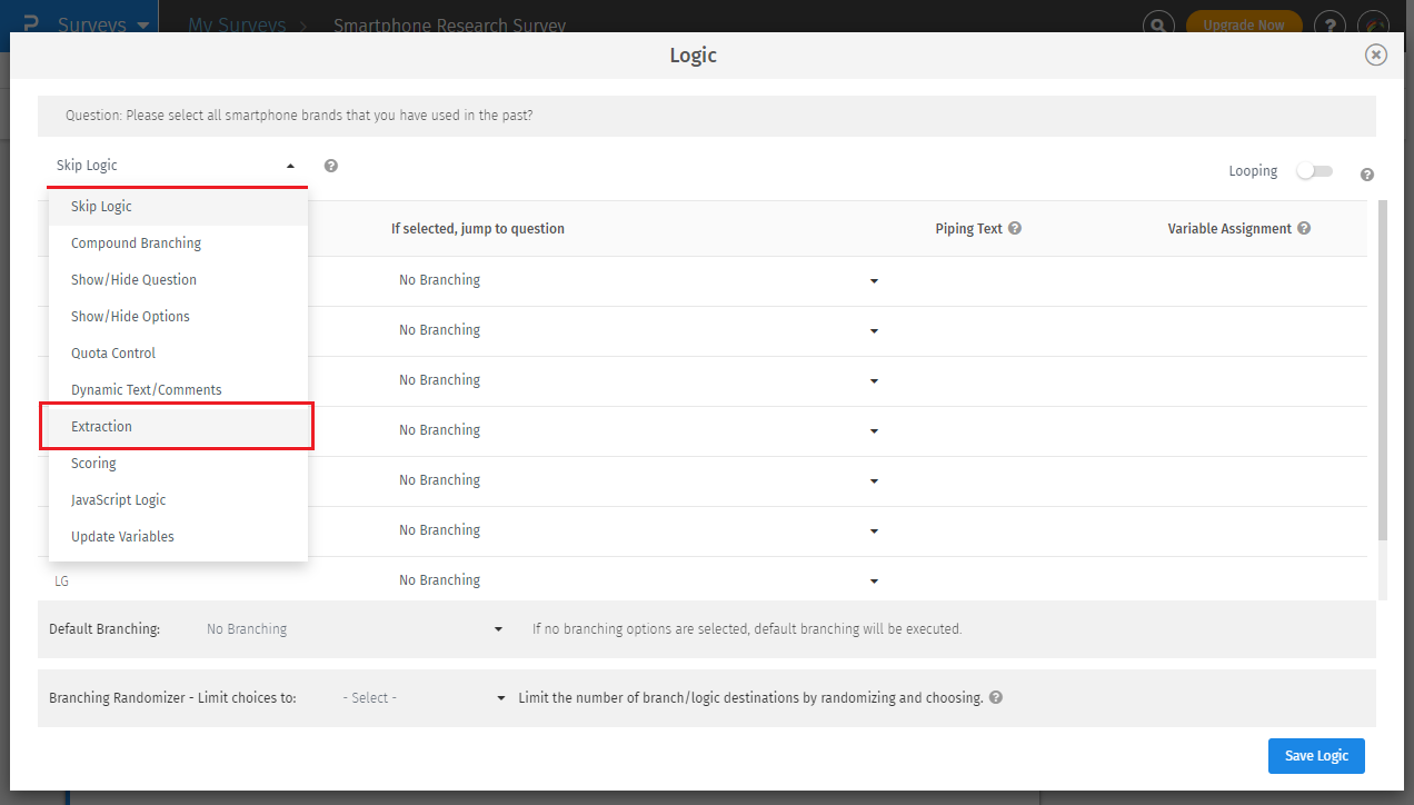 Survey Software Help Image