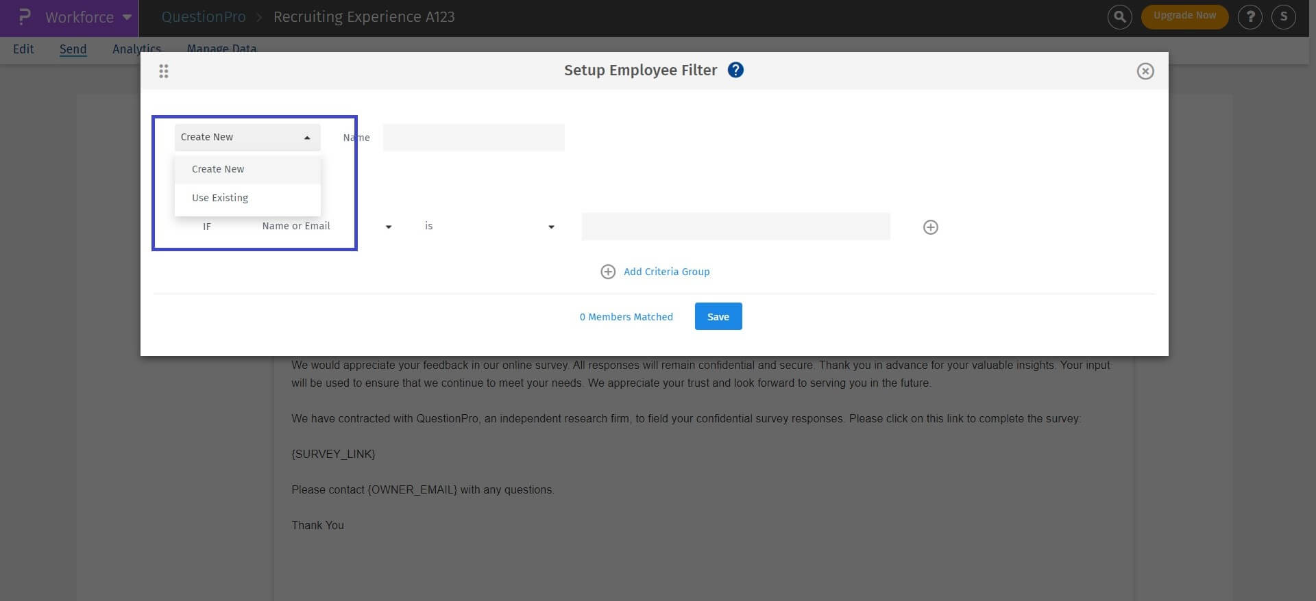 Survey Software Help Image
