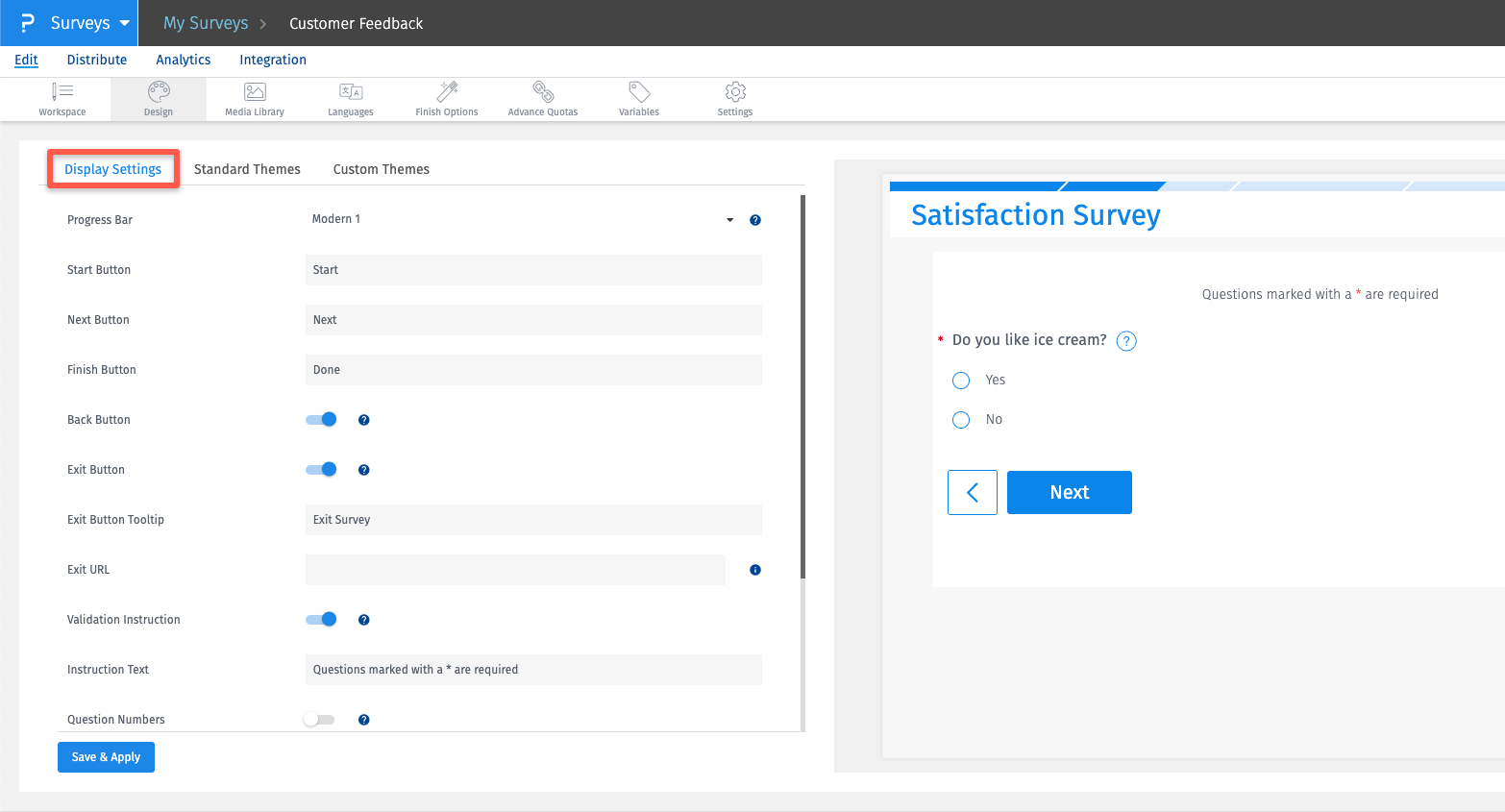 Survey Software Help Image