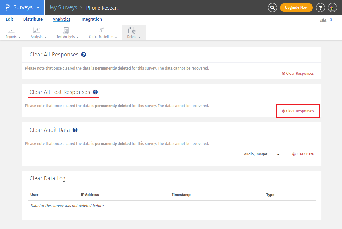 Survey Software Help Image