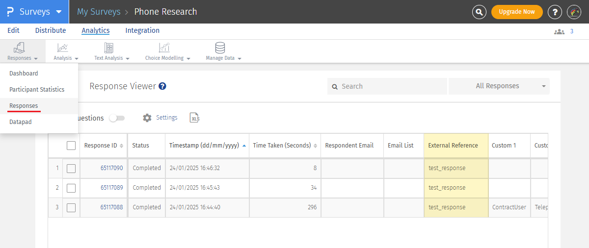 Survey Software Help Image