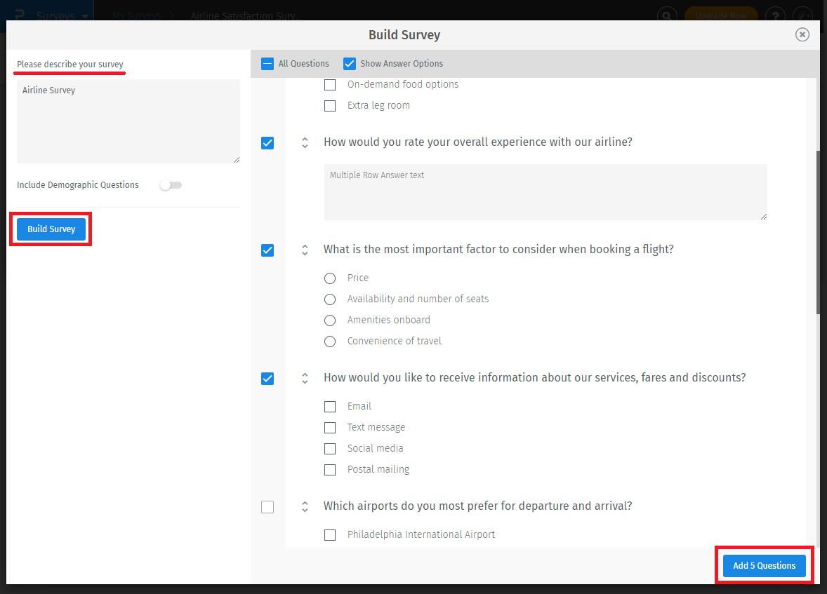 Survey Software Help Image