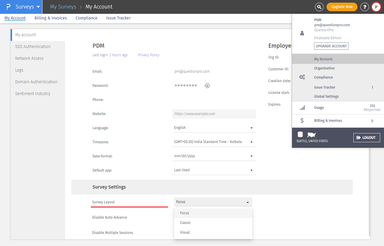 Survey Software Help Image