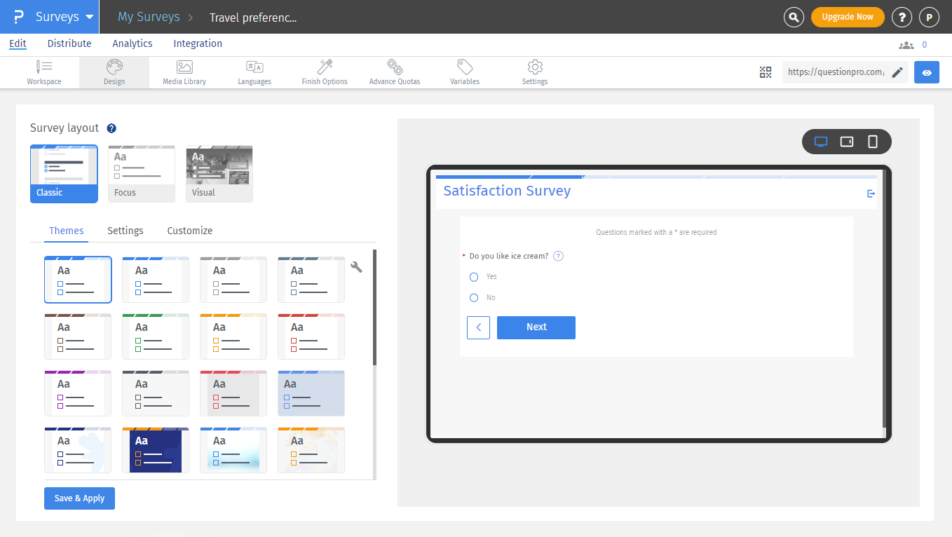 Survey Software Help Image