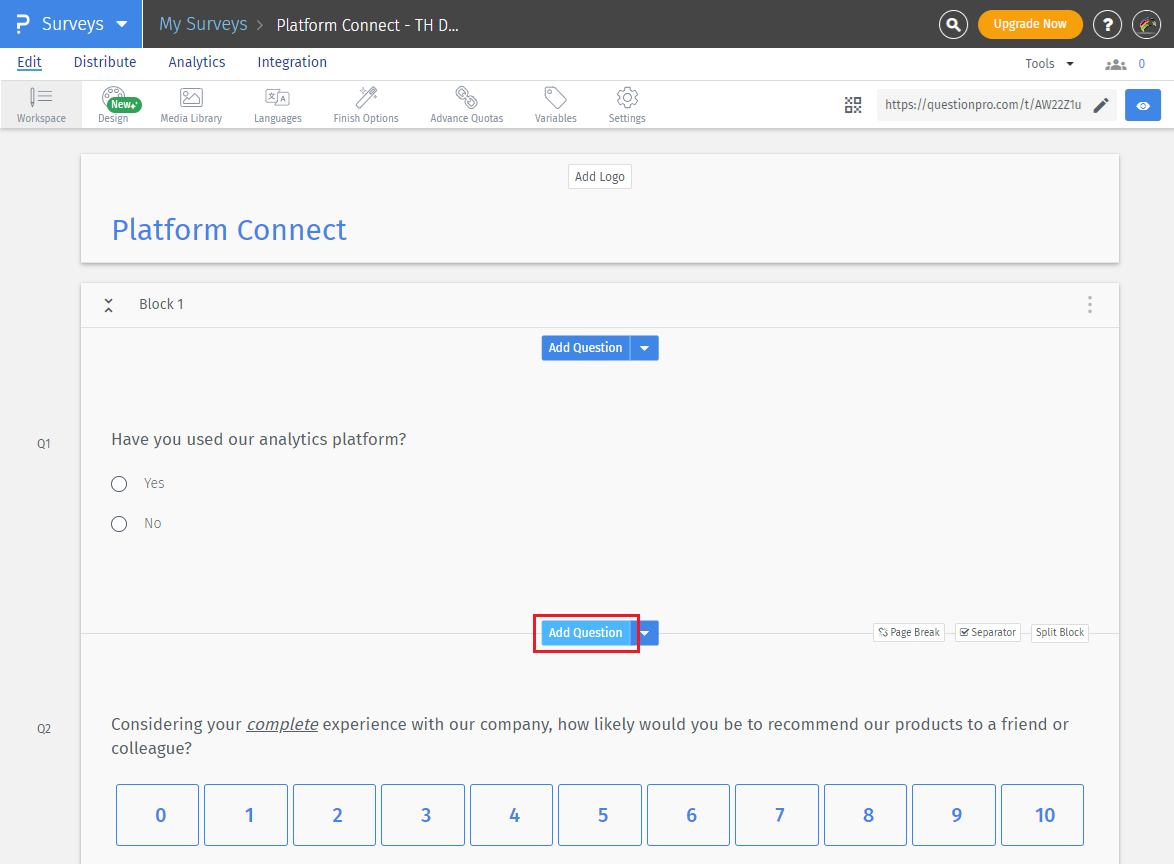 Survey Software Help Image
