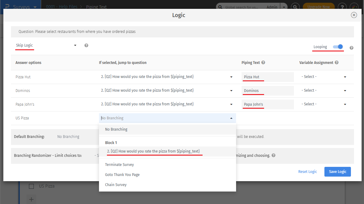 Survey Software Help Image