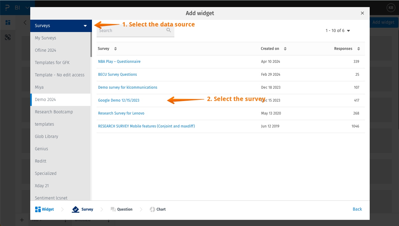 Survey Software Help Image