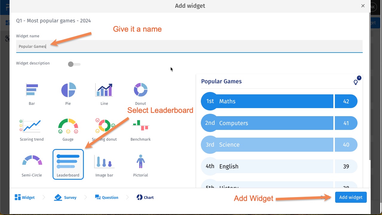 Survey Software Help Image