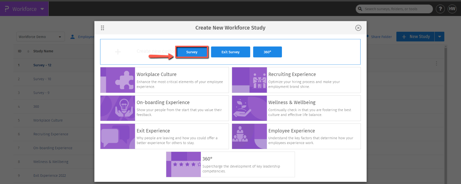 Survey Software Help Image