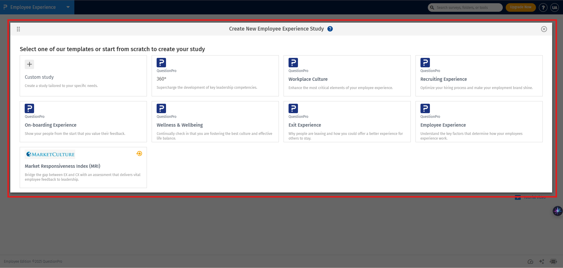 Survey Software Help Image