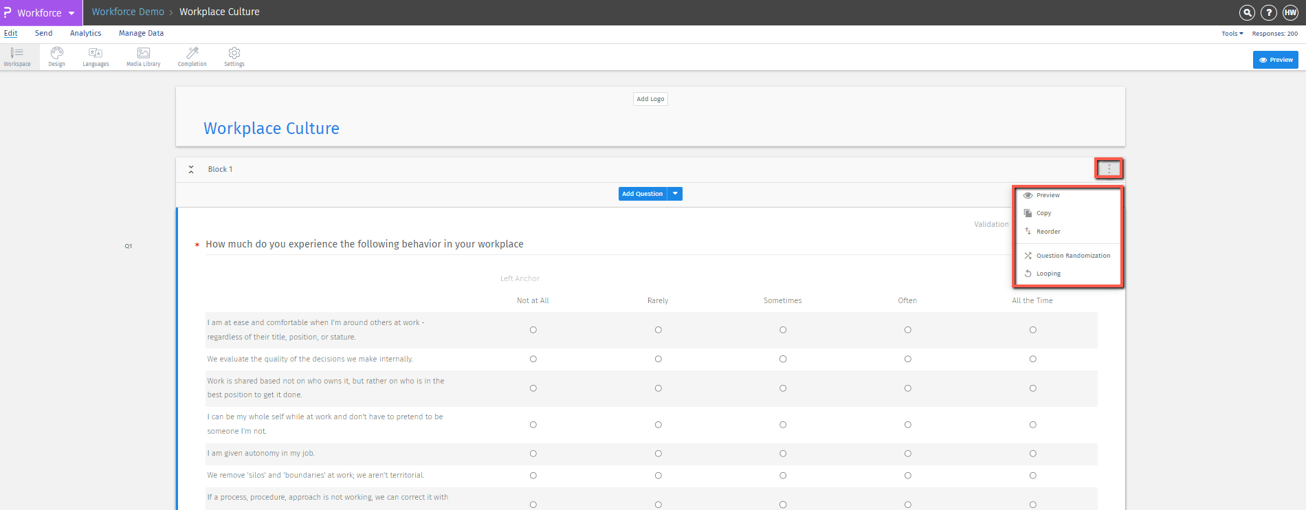 Survey Software Help Image
