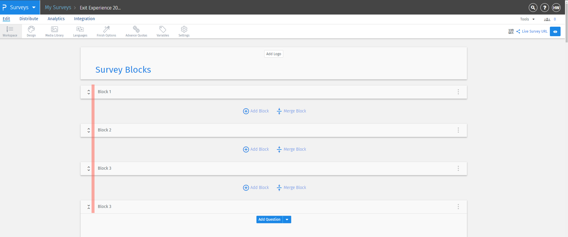 Block Randomizer | QuestionPro Help Document
