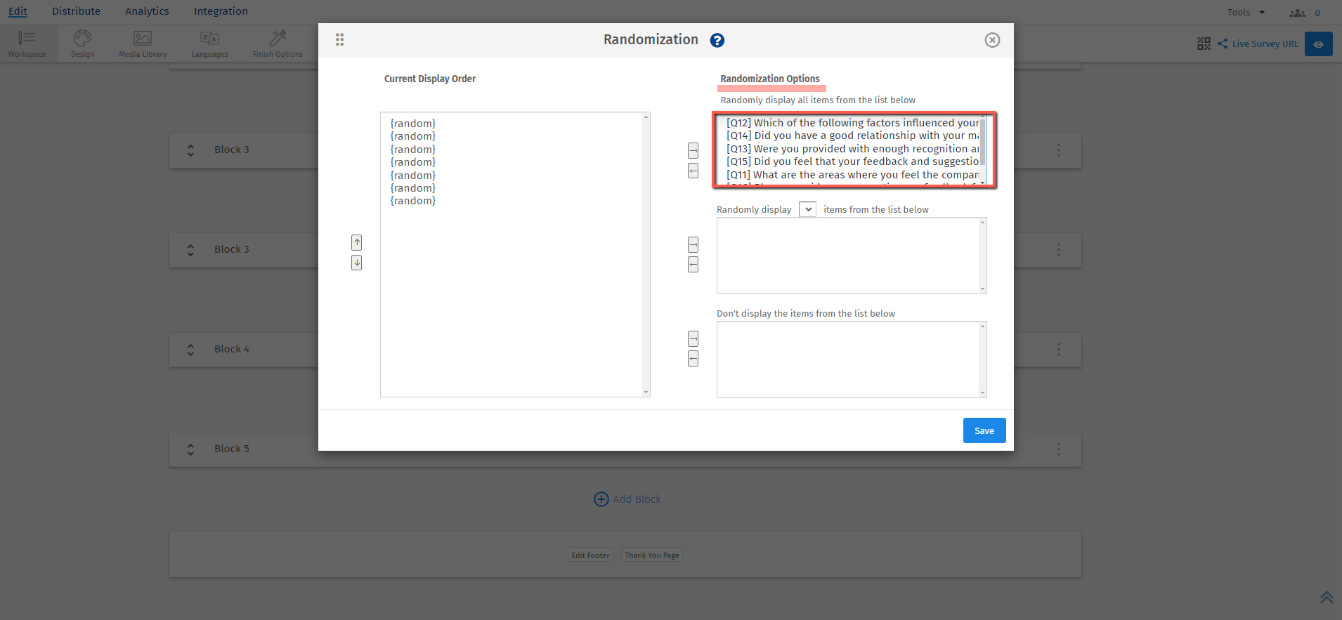 Survey Software Help Image