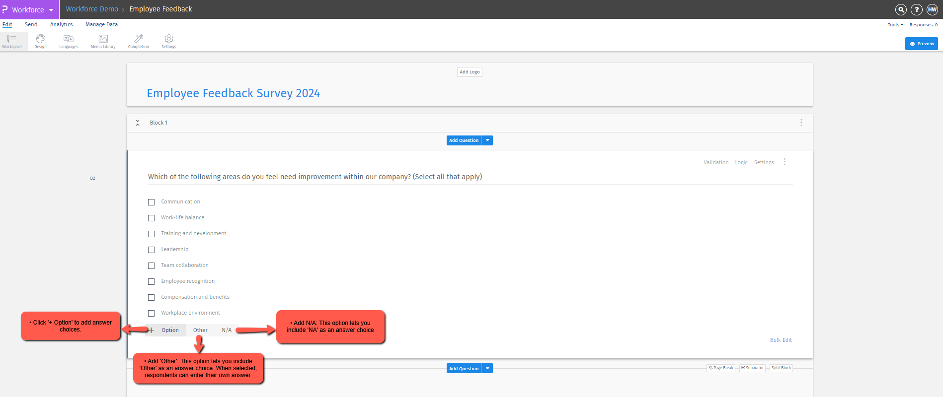 Survey Software Help Image