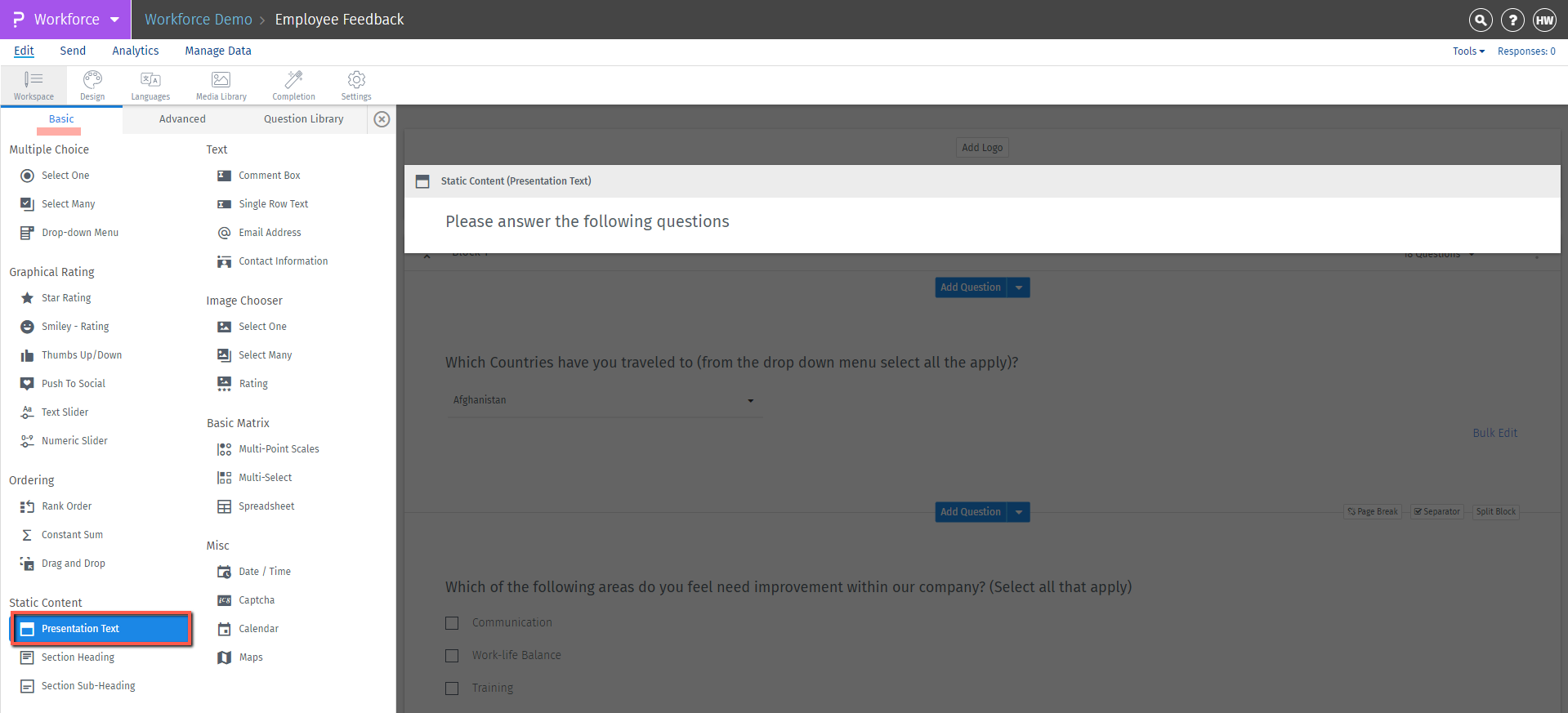 Survey Software Help Image
