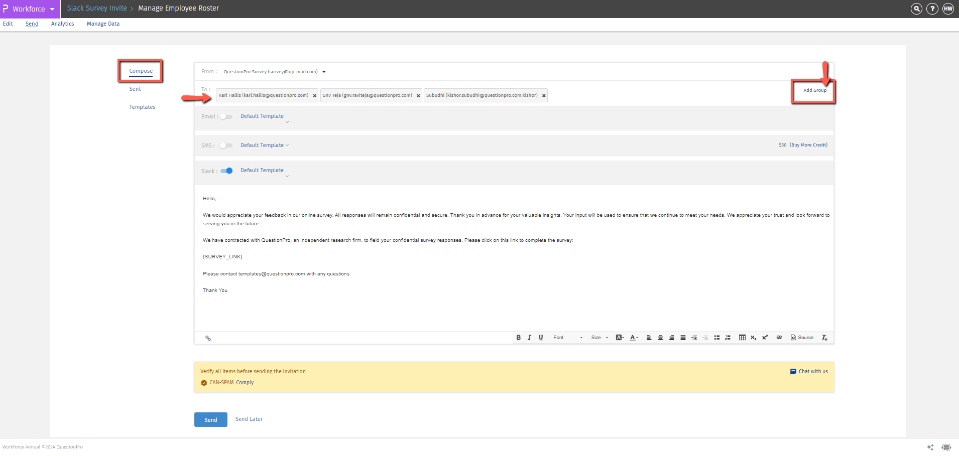 Survey Software Help Image