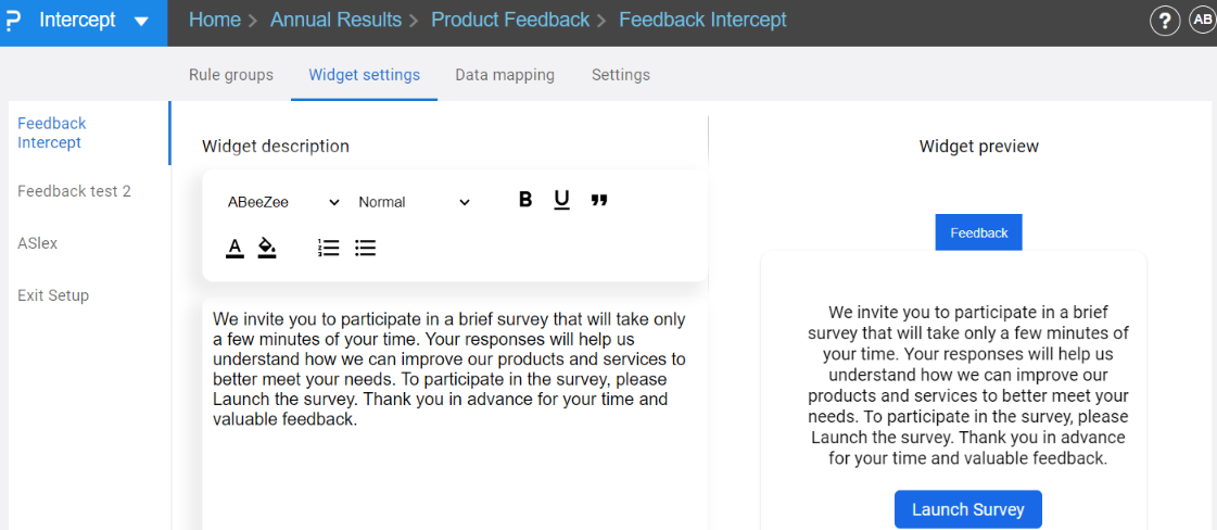 Survey Software Help Image