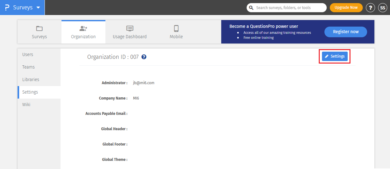 Survey Software Help Image