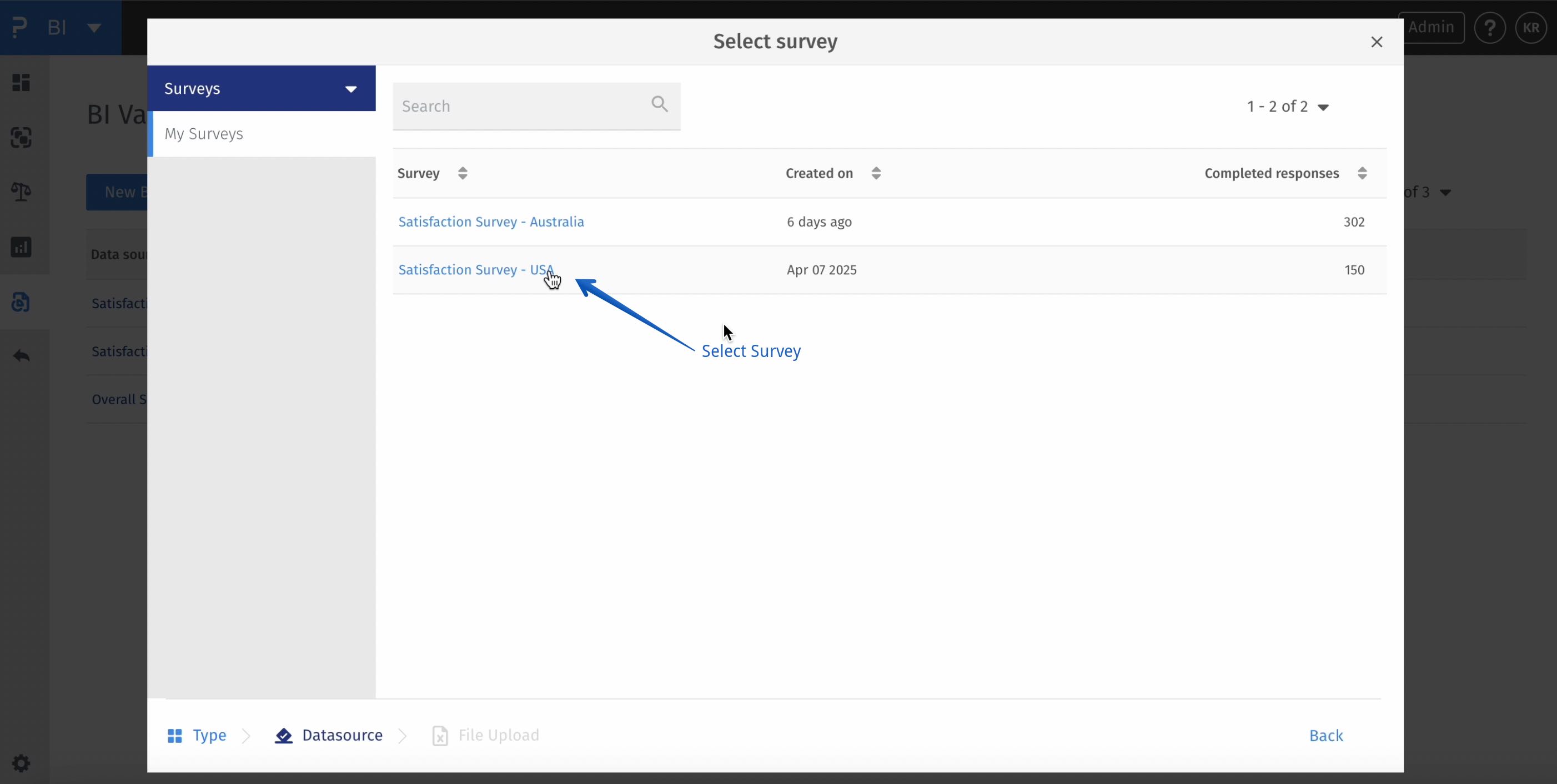 Survey Software Help Image