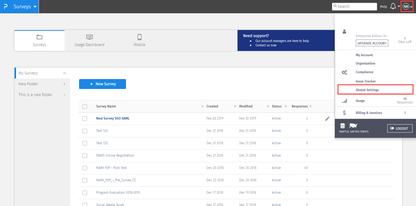 Survey Software Help Image